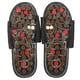 thumbnail image 1 of Zapatos Zapatillas De Masaje Masajeador De Pies Portátil Mujeres Hombres Sandalias De Masaje Shoes38-39 Rotación Ocho Diagramas Negro, 1 of 8