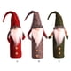 thumbnail image 4 of Monstrate Funda para botella de vino de Navidad, felpa larga, Rudolf, manga a prueba de polvo, telas no tejidas, sombrero de piezas, fundas para Kits de decoración para fiestas Verde Monstrate HA070265-03, 4 of 6