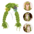 thumbnail image 1 of BESTYASH Peluca Trenzada Para Con Clip Accesorio Cosplay Fiesta Disfraz, 1 of 7