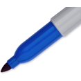 thumbnail image 4 of Sharpie Permanent Markers, Fine Point, Blue, 12 Count, 4 of 5