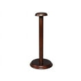 thumbnail image 2 of 17" Solid Wooden Display Stand for Medieval Helmet Roman Round Base, 2 of 4