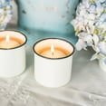 thumbnail image 3 of Weddingstar Vintage White Enamelware Canister Favors With Lid - Set of 4, 3 of 4