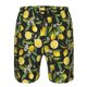 thumbnail image 3 of Balery Lemon Fruits Flowers Leaves Traje de Baño Estilo Hawaiano para Hombre, Shorts de Secado Rápido con Bolsillos-3X-Large, 3 of 6