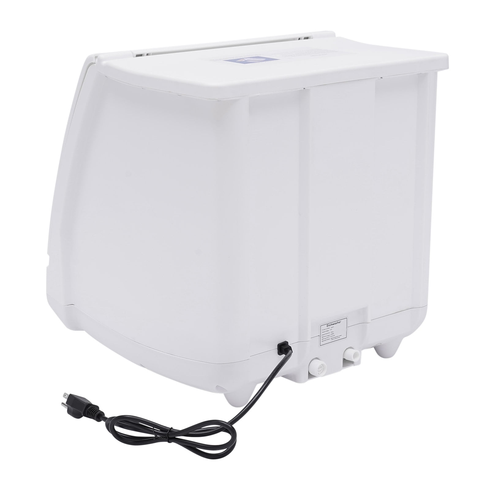 DUYIWAA Mini Countertop Dishwasher 5 Programs Portable Compact Dish Washer for Apartments Dorms Campers RVS