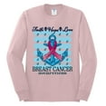 thumbnail image 2 of Wild Bobby Faith Hope Love Breast Cancer Awareness Anchor Breast Cancer Awareness Men Long Sleeve Shirt, Light Pink, X-Large, 2 of 6