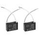 thumbnail image 5 of Uxcell 47x18x34mm 4uF 450V CA 2 Cable CBB61 Capacitor de arranque para ventilador de techo 2 Paquete, 5 of 5