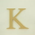 thumbnail image 1 of Package of 1, "K" 16 Inch X 3/4" MDF Letters In The Times New Roman Font | Thick | Upper Case For Art & Craft Project, Made in USA, 1 of 1