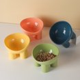 thumbnail image 1 of Jacenvly New Pet Essentials Elevated - Defend-Spill - Tazones para mascotas - Protector de cuello inclinado - Boca ancha que no afecta la barbilla - Base resistente Ahorros de verano Liquidación, 1 of 7
