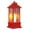 Red, variant on Lanterns Decorative Simulation Candle Lantern Holders Wind Lamp Craft Gifts Fireplace Romantic Table Night Lighting