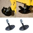 thumbnail image 4 of Stainless Steel Snow Plow Shoe Anti - Slip Blade, 2Pcs Brackets With 4 Nuts And 2 Washers, Compatible With Atv/Utv Snow Plow Replacement Anti - Slip Shoe Set, For Snow Removal, 4 of 5