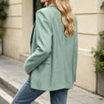 thumbnail image 4 of Luivaraty Blazer for Women Plus Size Business Office Outfits Dressy Casual Double Breasted Buttons Pocket Work Jackets, S-3XL, 4 of 6