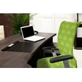 thumbnail image 3 of Ambesonne Bicycle Office Chair Cover Stretchable High Back, Vibrant 2 Wheel Items, Lime Green and Yellow, 3 of 6
