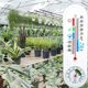 thumbnail image 2 of Termómetro para invernadero - Termómetro de pared de alta precisión para interior, Monitor de temperatura de invernadero montado en la pared para invernadero de jardín y patio genérico, 2 of 5