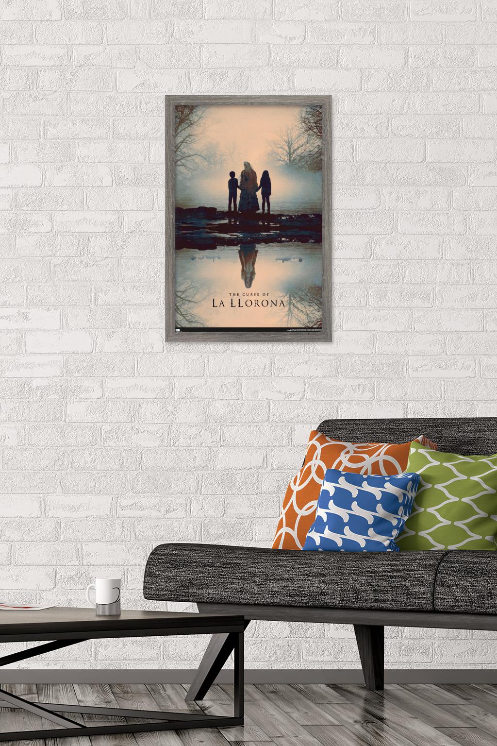 The Curse of La Llorona - Pond Wall Poster, 14.725" x 22.375", Framed