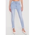 thumbnail image 3 of Women's Two Button Rolled Cuff Skinny Jeans, 3 of 4