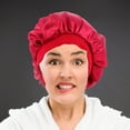 thumbnail image 5 of Zcyifa sleep cap Wide-brimmed Nightcap Elastic Sleep Hair Care Night Sleeping Head Cover, 5 of 10