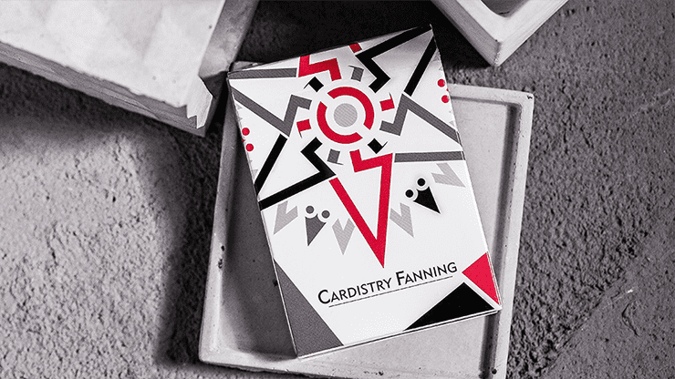Playing Cards White Cardistry Fanning