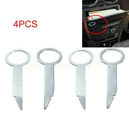 

4x New Car Radio Stereo Removal Release Key Tools For Ford A3 A4
