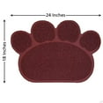 thumbnail image 5 of Arf Pets Catcher Cat Litter Mat, Burgundy, 5 of 5