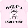 thumbnail image 4 of Inktastic Basset Hound Dog Boys or Girls Toddler T-Shirt, 4 of 5