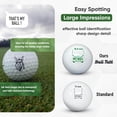 thumbnail image 3 of Ball Tatt Donkey Golf Ball Stamp Self-Inking Quick-Dry Waterproof Ball Marker Stamp, 3 of 7