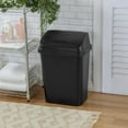 thumbnail image 3 of Sterilite 30 Liter Swingtop Wastebasket - Black, 3 of 8