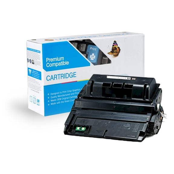 FantasTech Compatible with HP Q5942X Black MICR Toner Cartridge, with Free Delivery