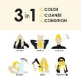 thumbnail image 5 of Keracolor Semi Permanent Hair Dye 3 in 1 Clenditioner, Lemon, 12 fl oz, 5 of 6