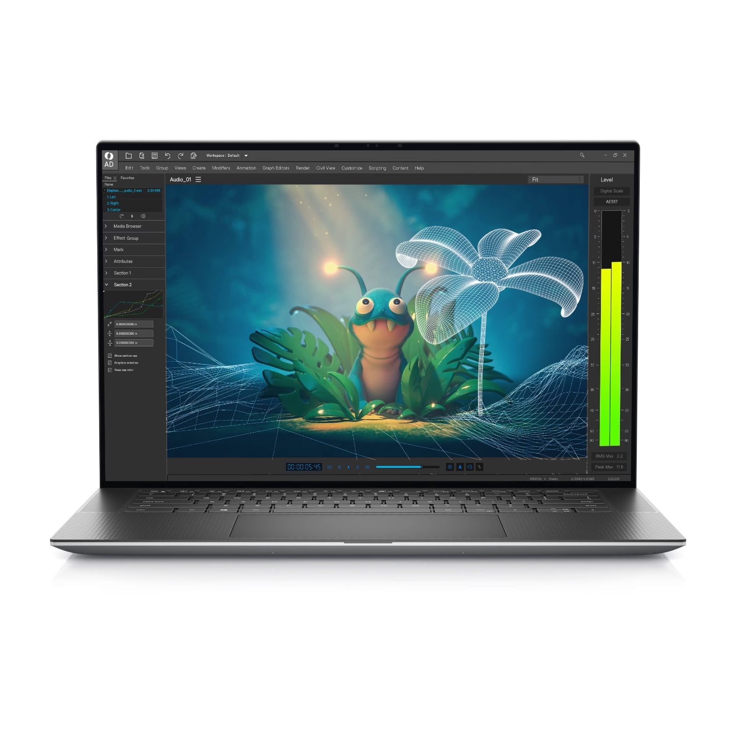 Dell Precision 5570 Mobile Workstation 15.6-Inch UHD+ 3840 x 2400 Touchscreen, 12th Gen Intel Core i7-12700H 32GB 1TB SSD NVIDIA RTX 4GB, Windows 11 Pro