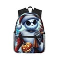 thumbnail image 1 of Goofa The Nightmare Before Christmas Pattern Casual Backpack – School Backpack Lightweight & Ergonomic Design, Water-Resistant, Spacious & Comfortable, Travel, 1 of 6