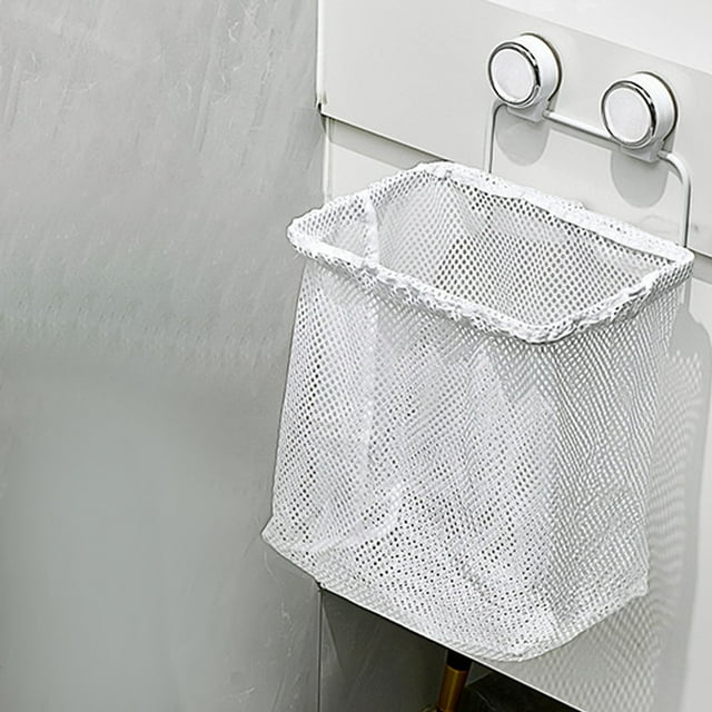 Organizadores de armario y almacenamiento, cesto para ropa sucia con ventosa para montar en la pared, cesto para ropa sucia sin perforaciones, cesto para ropa sucia plegable con ventosa para montar en
