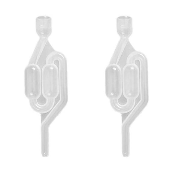 Sipeihong Brewing Beer Bottle Stopper 2PCS S-Shape Airlock for Fermenting Wine & More