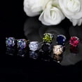 thumbnail image 6 of Tiny Cubic Zirconia Mystical Rainbow Stud Earrings Fashion Brand Jewellery, 6 of 9