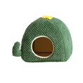 thumbnail image 2 of Cama cálida para hámster, cueva para cobayas, suave y cómoda, nido para dormir de invierno para hámster, casa de cama para animales pequeños para L, 2 of 9