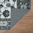 thumbnail image 5 of My Magic Carpet 3'x5' Machine Washable Non-Slip Kitchen Entryway Area Rug - Ramage Grey, 5 of 6