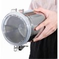 thumbnail image 4 of Airtight Stainless Steel Jar with Clear Acrylic Lid for Tea, Coffee, Sugar, and Food Storage, 4 of 4