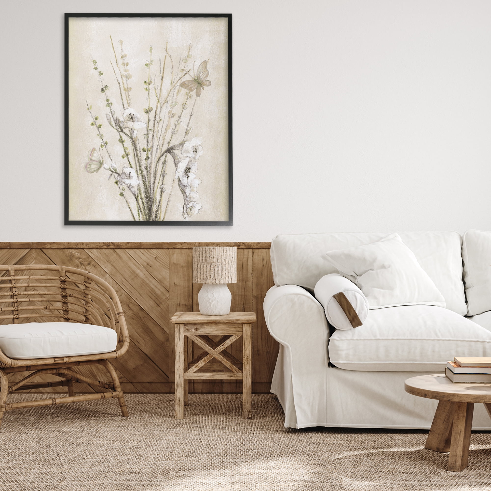 Stupell Industries Fresia & Date Branch Black Framed Giclee Art, design by Lanie Loreth