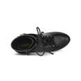 thumbnail image 4 of BLISSFUL STEP Women's Platform Lace Up Strap Block Heels Ankle Boots Black 8.5, 4 of 7