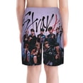 thumbnail image 3 of Stray Kids Boys Swim Trunks Quick Dry Swimwear Surfing Bathing Suit Drawstring Elastic Waist With Mesh Lining, 3 of 7