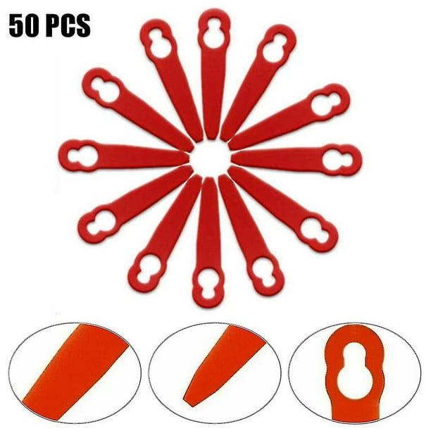 Stihl plastic strimmer blades deals
