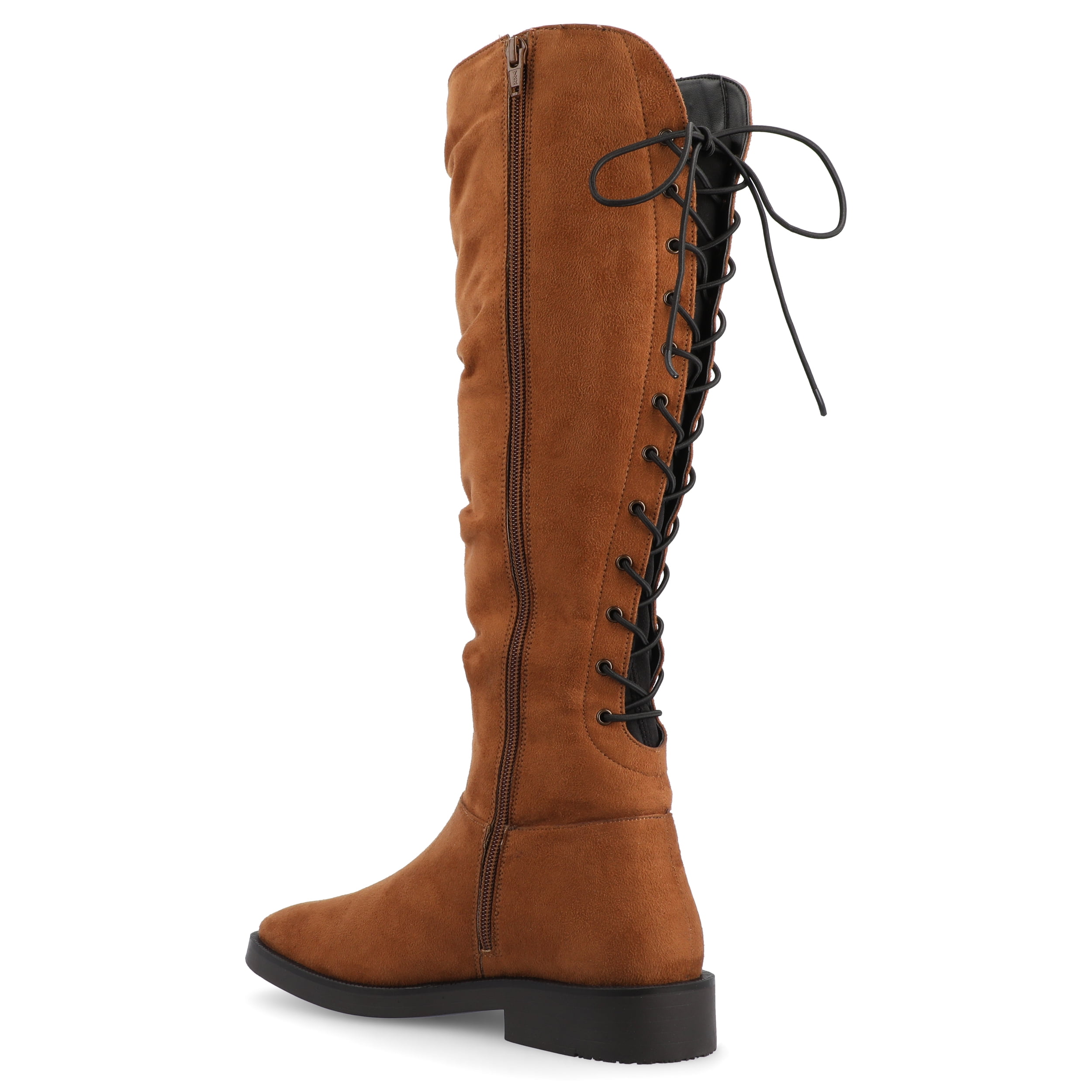 Journee Womens Mirinda Wide Calf Stretch Knee High Boots