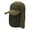 Military Green, variant on Adjustable Fishing Hat Breathable Baseball Caps for Women Men Sun Protections Hat with Neck Flap Outdoor Hiking Sun Hat