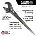 thumbnail image 2 of Llave ajustable Klein Tools 3227 extra ancha de 10 pulgadas, 2 of 9