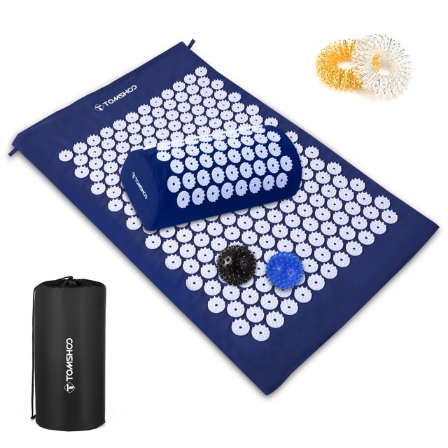 Juego de almohadas y alfombrillas de acupresión Abanopi Colchoneta para dormir al aire libre