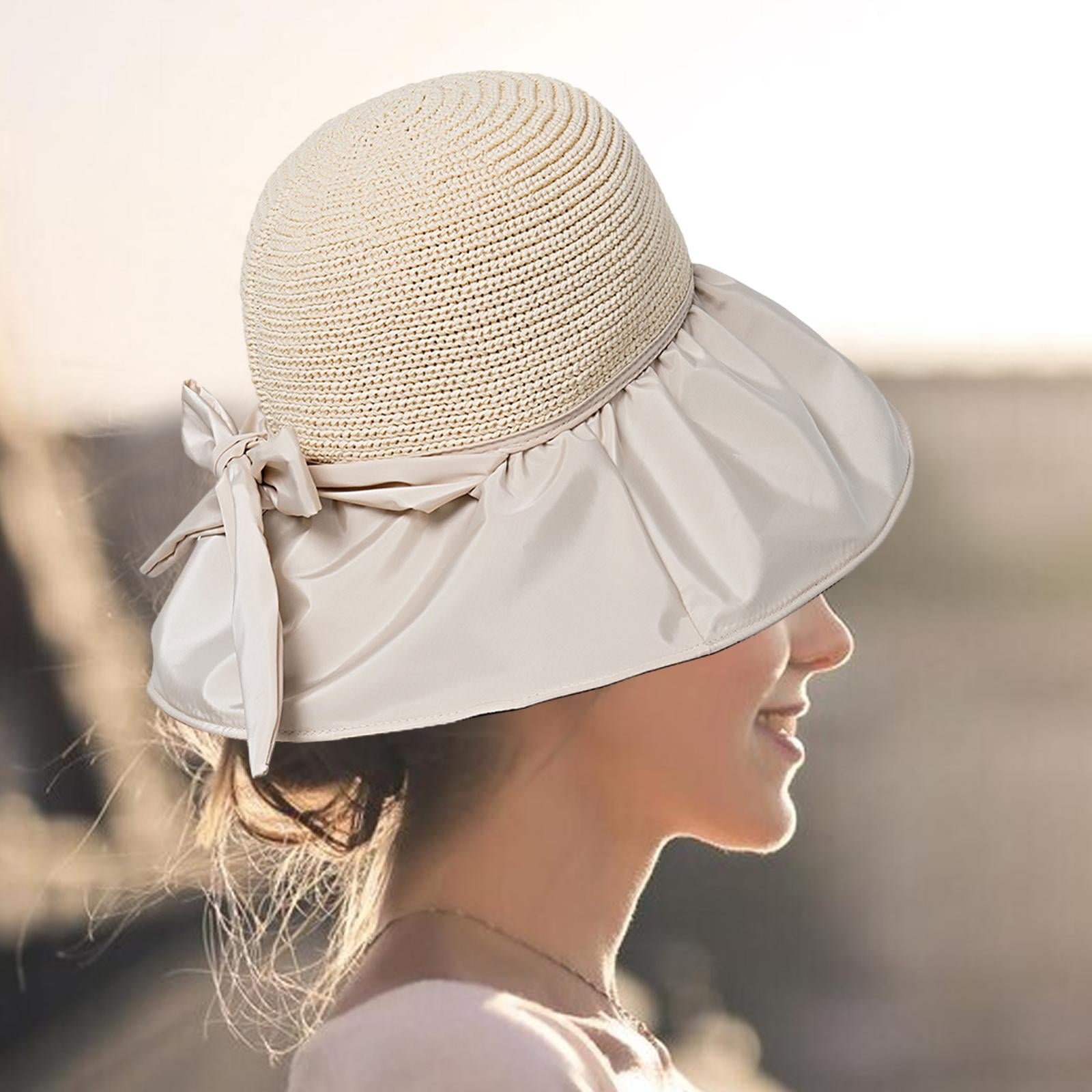 harayaa Bicycle Helmet Cap Surf Bucket Hat Cyclist Helmet Sun Protection Modern Helmet Beige