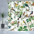 thumbnail image 2 of Bird Shower Curtain Nature Shower Curtains for Bathroom Birds on Tree Shower Curtain Set with Hooks Waterproof Polyester Fabric-72"W x 72"L (Pack of 1), 2 of 7