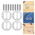 thumbnail image 1 of SWETRACE 1Jgo Accesorios Para Compresor Con Piezas De Aluminio Resistentes Y Juntas De Precisas, 1 of 7