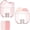 #01, variant on V-Shaped Pink Blush Highlighter Stick, 2-in-1 Cream Makeup Stick, Multi-Use for Cheek,Eye, Design for Beginners & Daily Travel Makeup