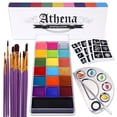 thumbnail image 1 of Set de maquillaje al óleo para rostro y cuerpo UCANBE Athena, 20 colores con Acc, 1 of 7