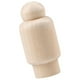thumbnail image 2 of Muñecas de madera con clavijas, figuras de personas sin terminar, muñecas de madera para manualidades DIY, juguetes de grafiti 68 mm x 32 mm, 2 of 9